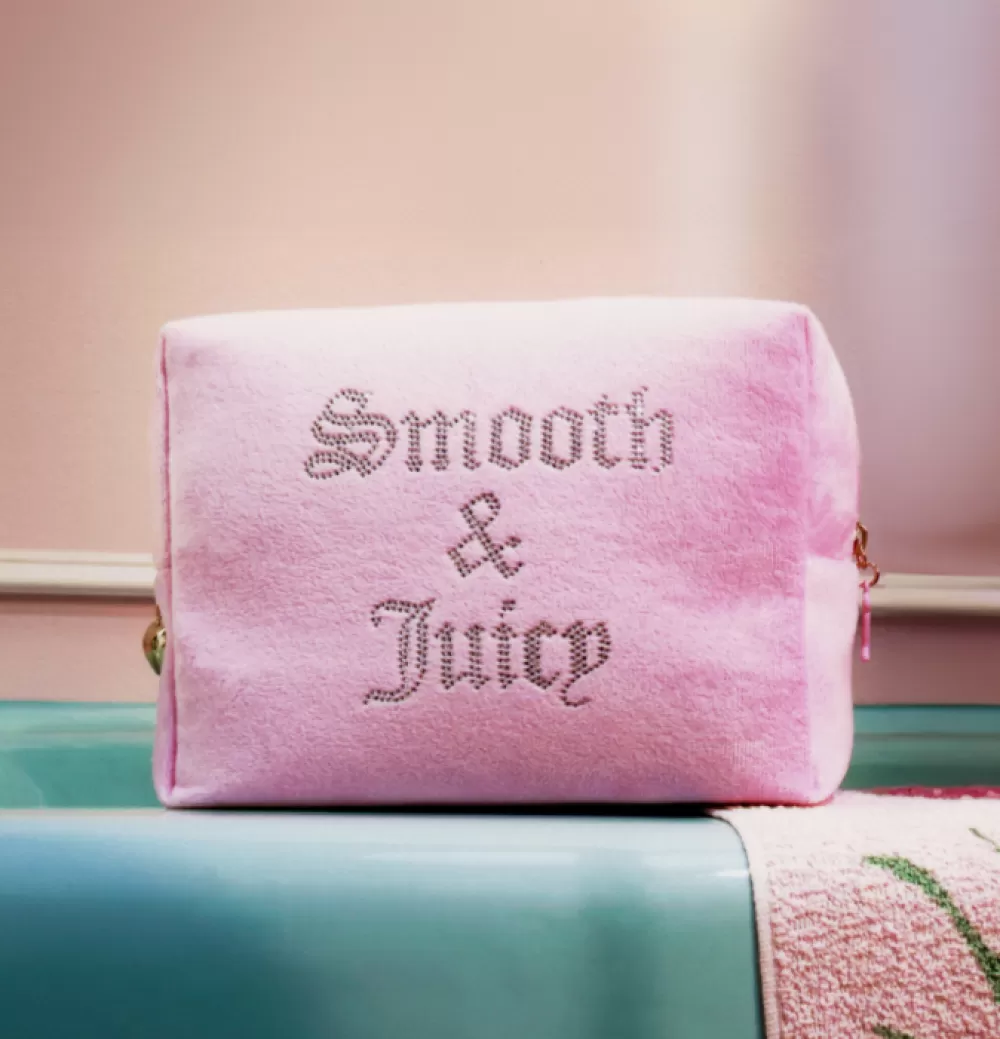 Shaving Care-Juicy Couture Athena Club u003c3 Pink Velour Pouch