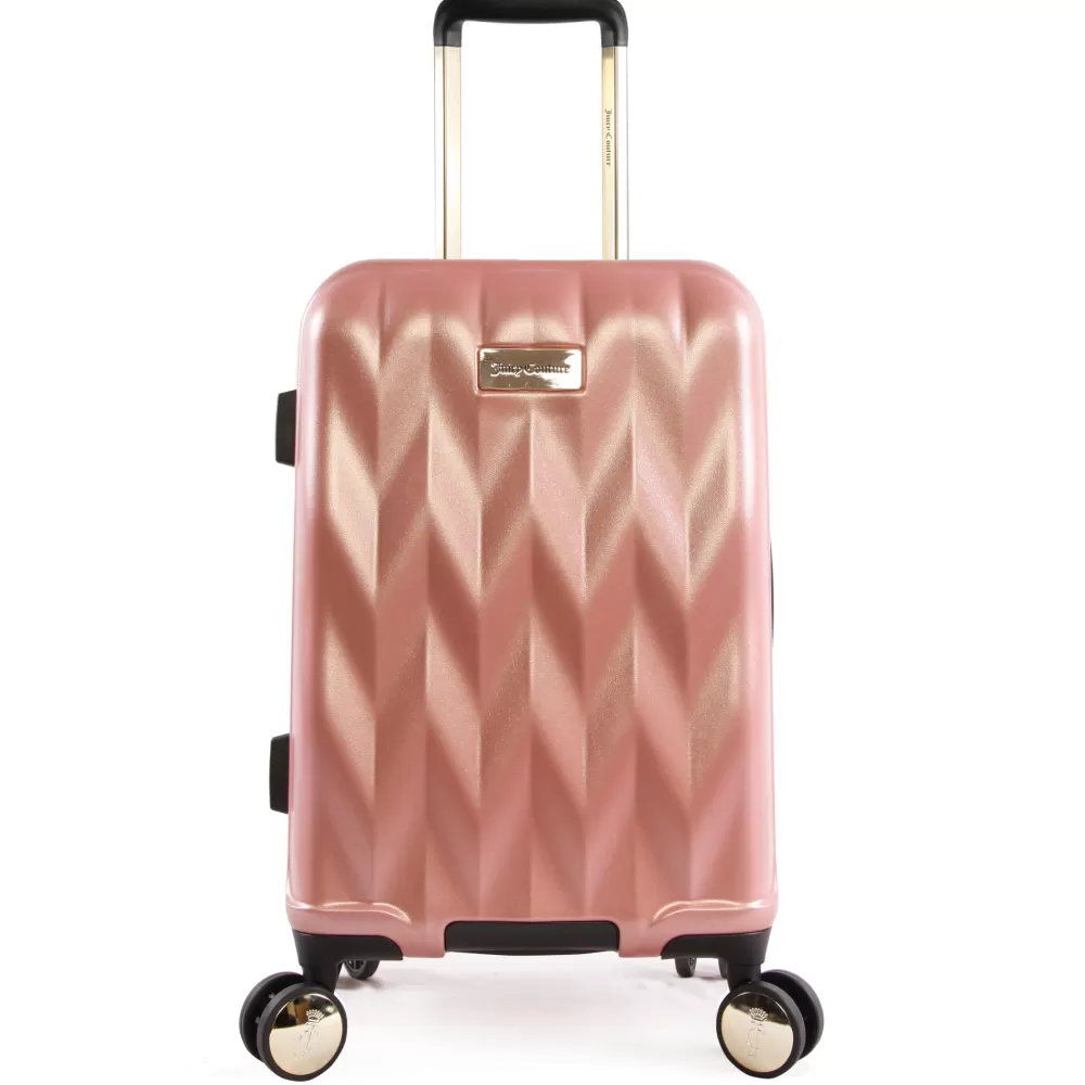 Carry-On Luggage-Juicy Couture Carry-On Hardside Spinner Luggage RoseGold