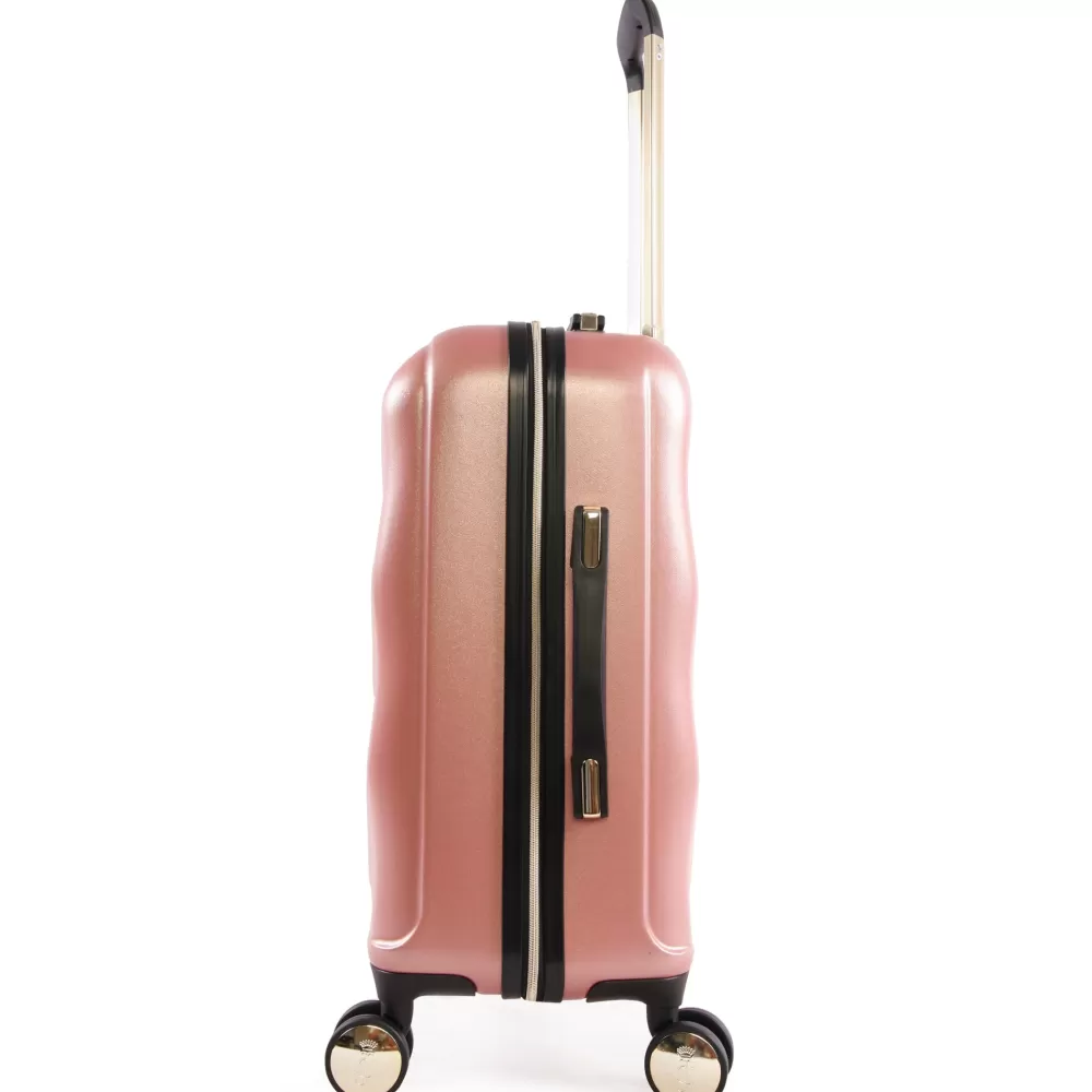 Carry-On Luggage-Juicy Couture Carry-On Hardside Spinner Luggage RoseGold