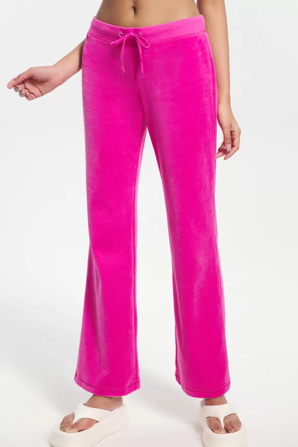 Track Bottoms | Track Pants-Juicy Couture Classic Cotton Velour Track Pants FreeLove