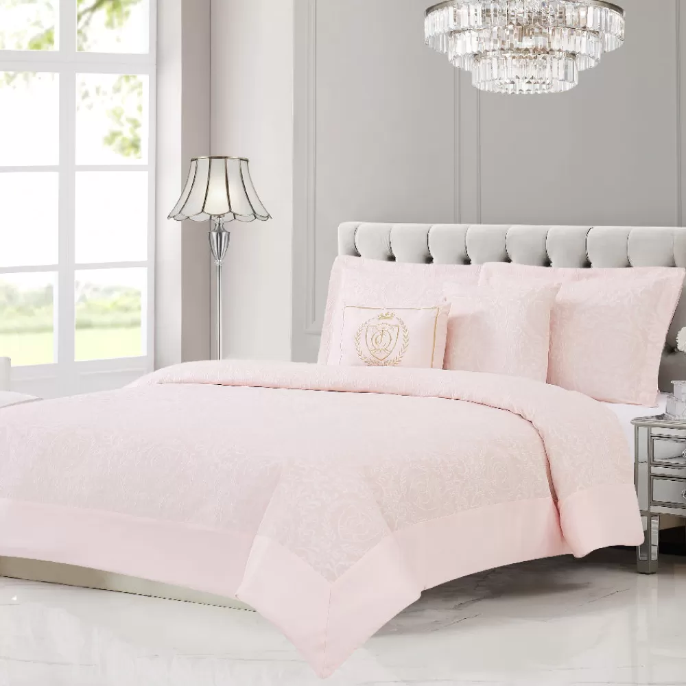 Comforter Sets-Juicy Couture Dovona Comforter Set BabyPink