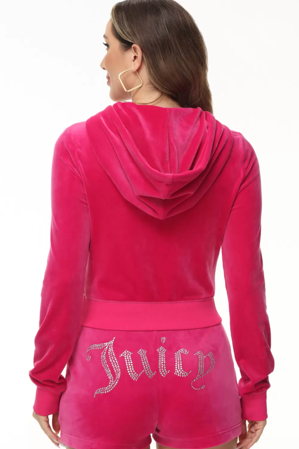 Track Tops | Track Tops-Juicy Couture Front Bling Hoodie FreeLove