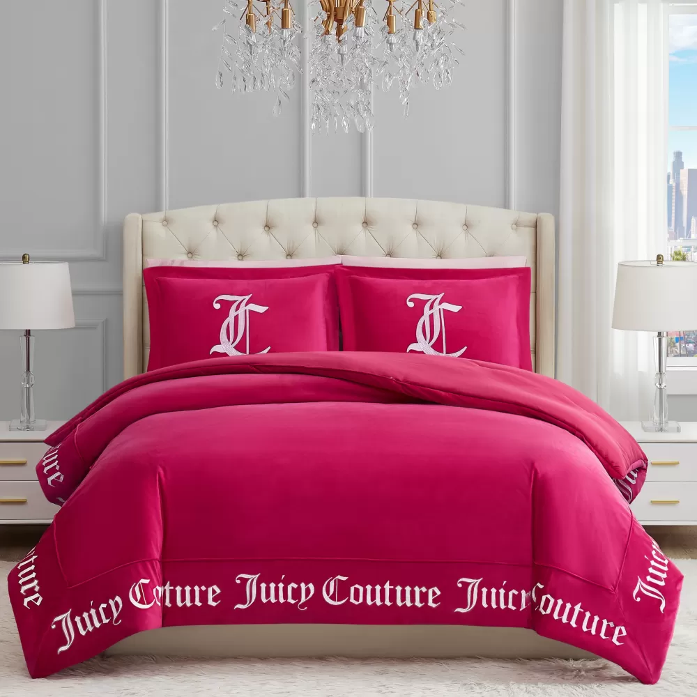 Comforter Sets-Juicy Couture Gothic Comforter Set FreeLove