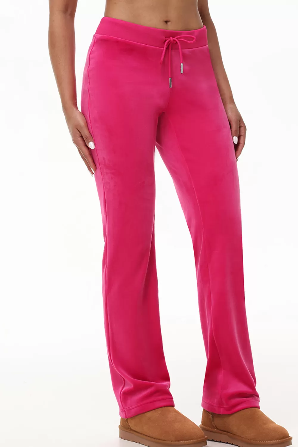 Track Bottoms | Bling Sets-Juicy Couture OG Big Bling Velour Track Pants FreeLove