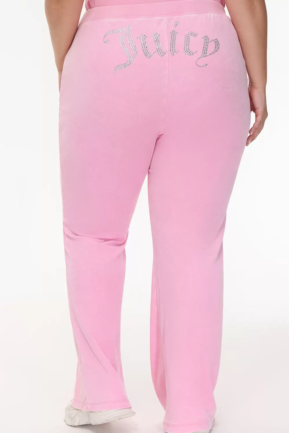 Track Bottoms | Bling Sets-Juicy Couture Plus-Size Big Bling Towel Terry Track Pants HotHot