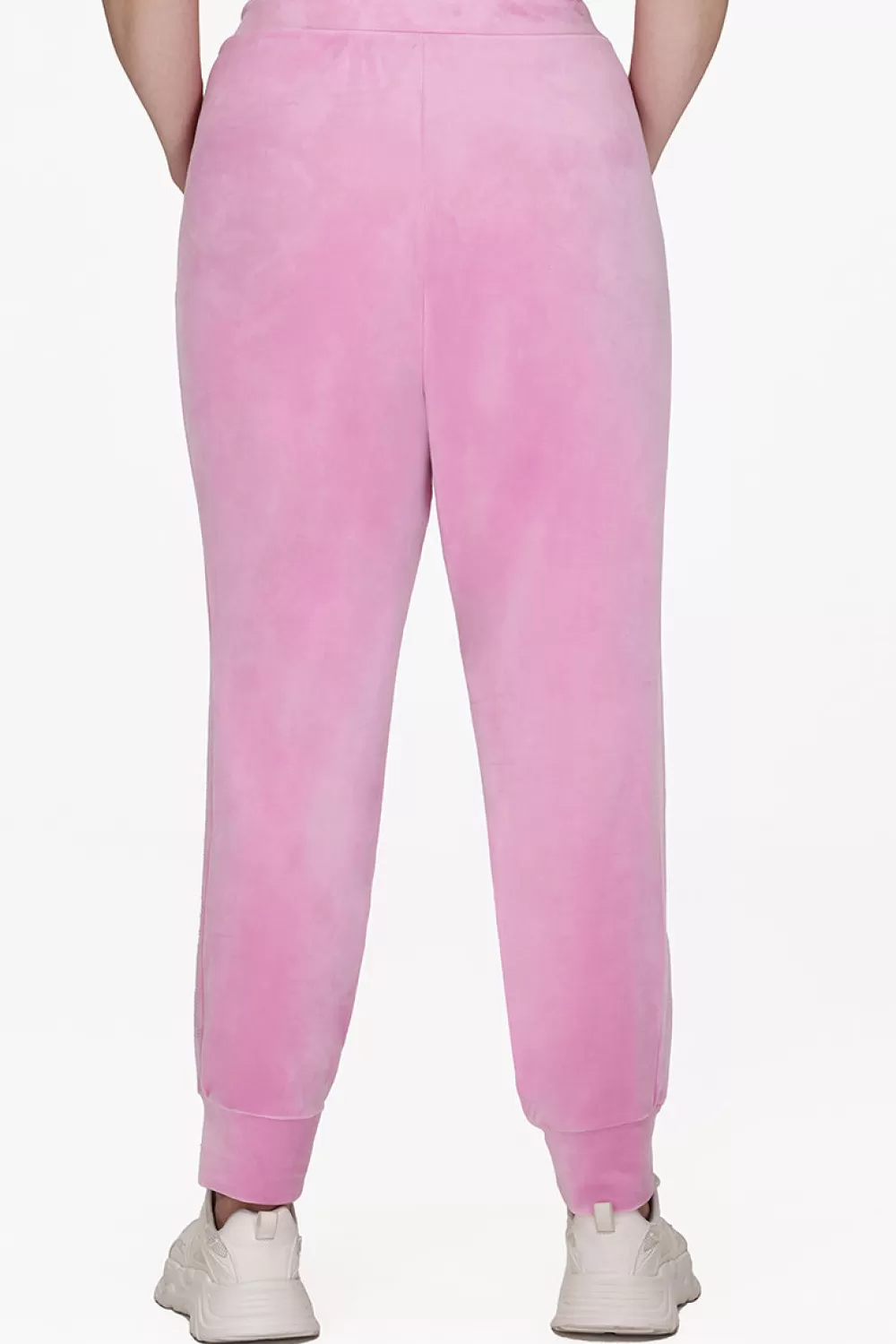 Joggers-Juicy Couture Plus-Size Velour Jogger With Side Bling Fanciful