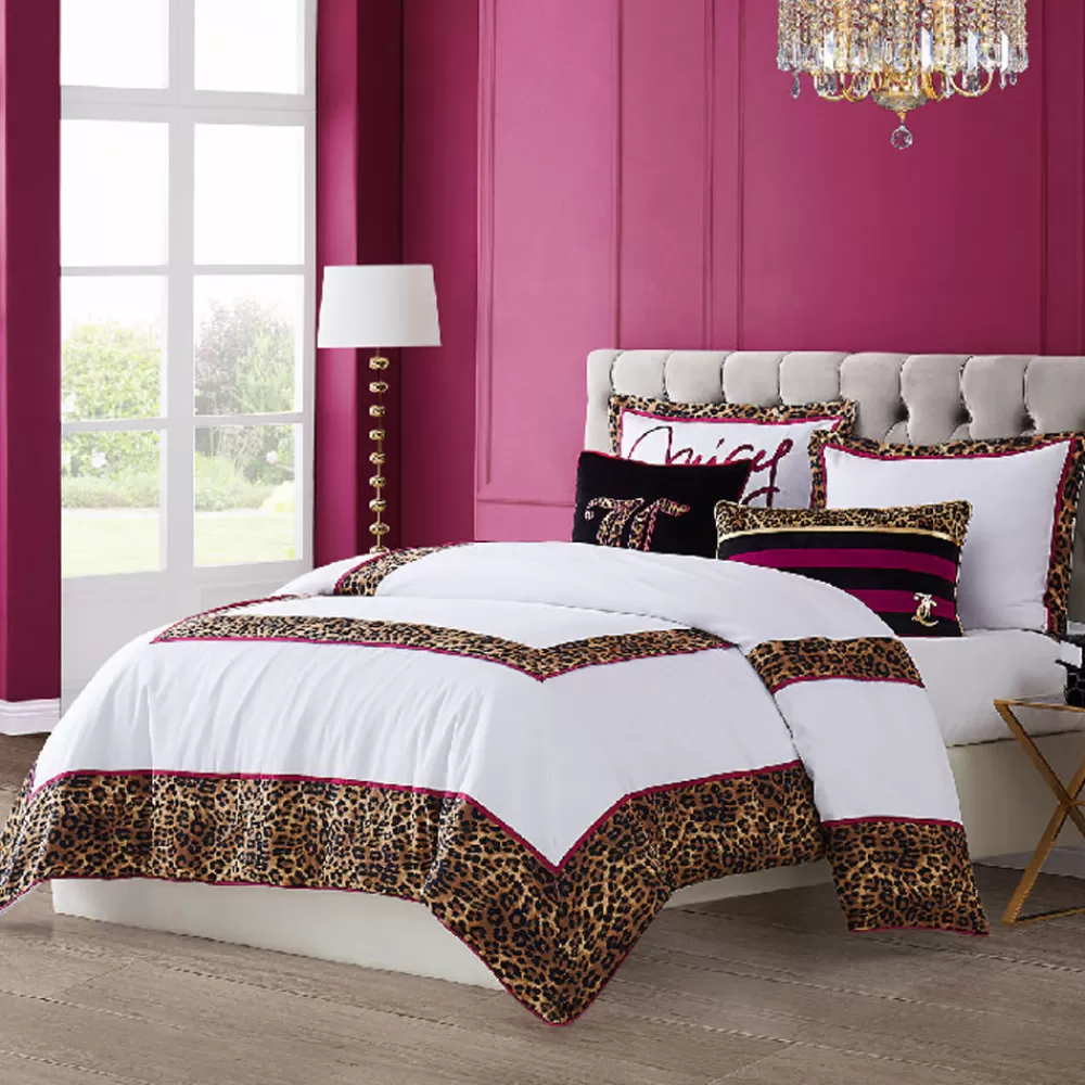 Comforter Sets-Juicy Couture Regent Leopard Comforter Set RegentLeopard