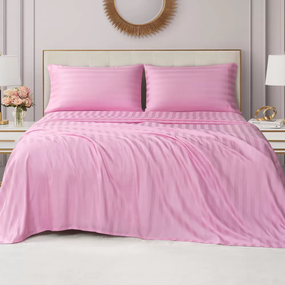 Sheet Sets-Juicy Couture Royal Dreams Sheet Set Pink