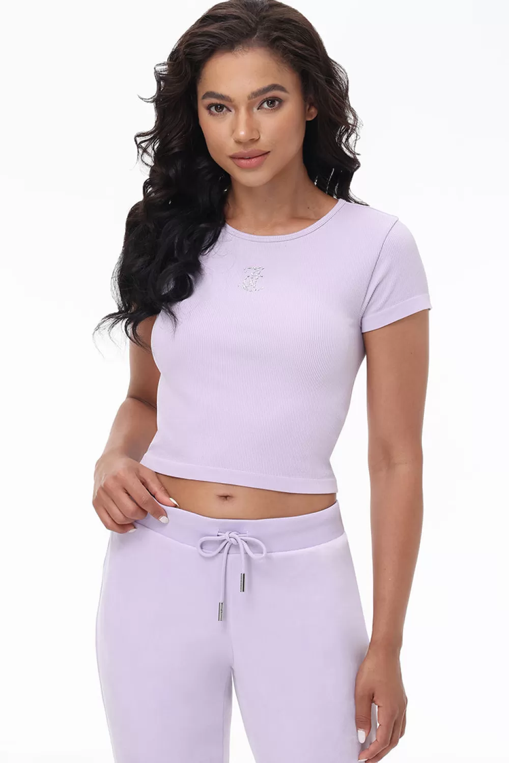 Tees & Tops-Juicy Couture Seamless Baby Tee OrchidPetal